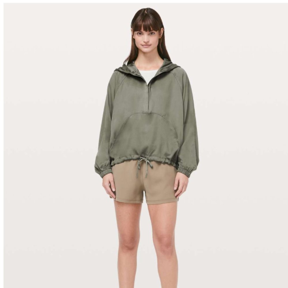 lululemon athletica Olive Green Hoodie